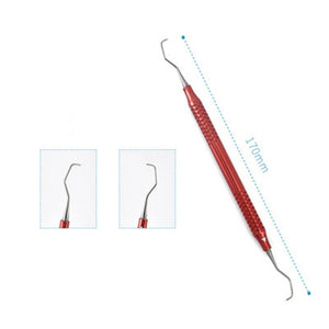 Kit 7Pcs Dental Oral Care Teeth Scaler Cleaning Periodontal Gracey Curette Bone Perio Scalers Tool Teeth Whitening
