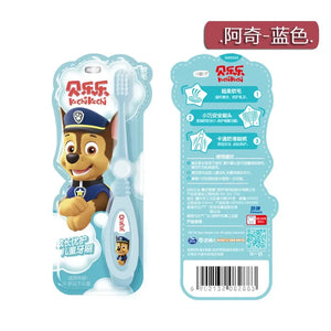 Paw Patrol Kids Toothbrush SPIN MASTER Puppy Rescue Cartoon Printed Chase Skye Daily Use Soft Bristles Children Toothbrush Gifts