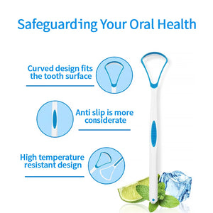 Tongue Scraper Brush Soft Silicone Cleaning The Surface of Tongue Oral Cleaning Brushes Cleaner Fresh Breath Health