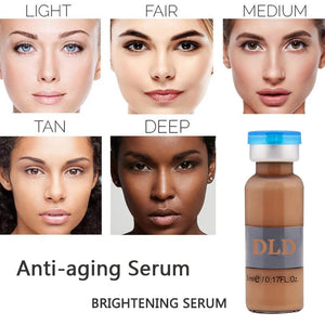 5ml BB Cream Glow Starter Kit Anti-Aging BB Whitening Cream Serum Foundation for Facial Treatment Microparticles Skin Care Kit