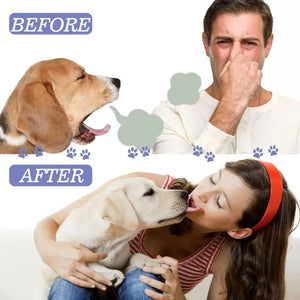 Fresh Breath For Dogs Fresh Breath Teeth Cleaning Spray For Pet Oral Care Pet Oral Essentials For Whiten Teeth Stain Removal