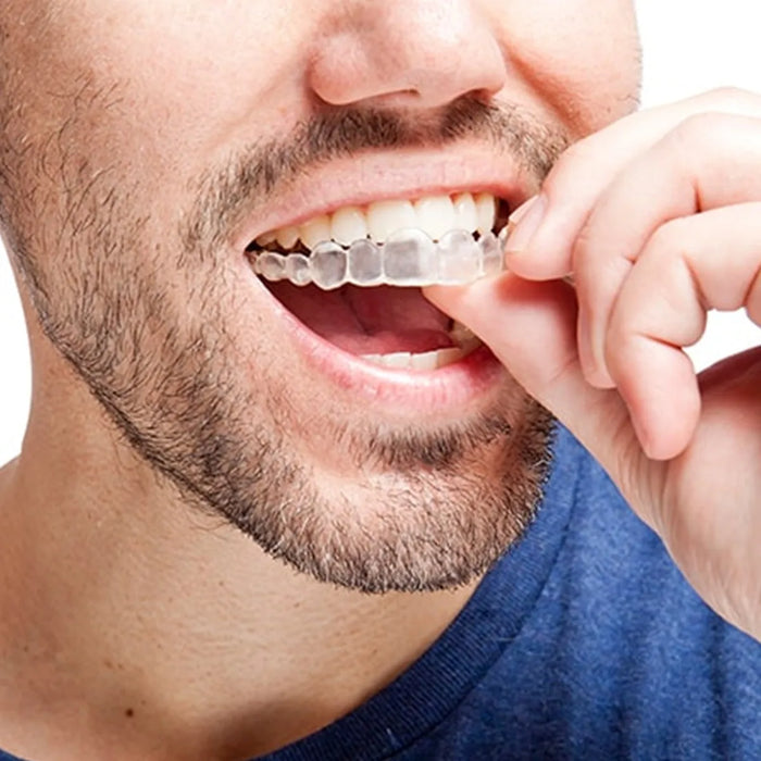 Invisalign Thermoforming Dental Oral Lab Hygiene Clenching Grinding Teeth Whitening Trays Whitener Mouth Guard Care Instrument