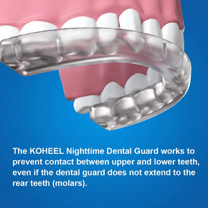 Anti Bruxism Moldable Mouth Guard 5Pcs Dental Braces Koheel-GS Night Teeth Grinding for Sleep 2 Sizes With Forming Tray and Box