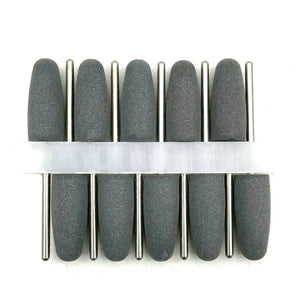 10pcs/set 2.35mm Dental Silicone Rubber Polishers Burs Teeth Whitening Plishing Drill Dental Polishing Nail Drill Bit