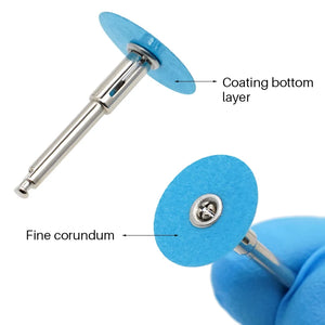 40Pcs/Box Dental Polishing Discs Holding Rod Mandrel Soflex Flexi Disc RA Shank Teeth Whitening Material Dentistry Tools