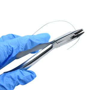 Dental Orthodontic Three Jaw Plier Three-Prong Forcep for Shaping and Bending Steel Wire Dentistry Clinic Supplies