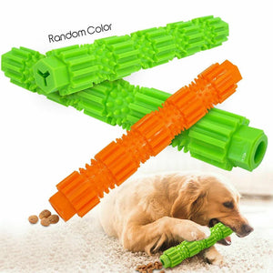 Pet Toy Dog Teething Stick Leaky Food Molar Stick Dogs Clean Care Oral Toothbrush Pet Training Gnawing  Interactive Supplies