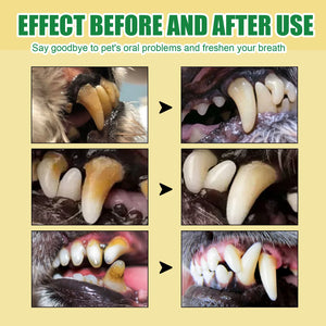 Dog Breath Freshener Teeth Stain Remover Mouth Deodorant Prevent Calculus Tartar Oral Breath Cleaning Pet Mouth Cleaning Water