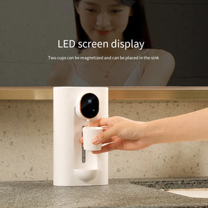 540ML Smart Mouthwash Dispenser Pump Wireless Wall Mounted USB Electric Automatic Inductive Mouth Washing Machine with Cup Home