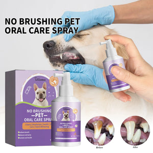 Dog Tooth Cleaning Spray Cat Oral Tooth Stain Removal Breath Freshing Deodorizing Mouth Anti-bad Breath Pets Dental Care Spray