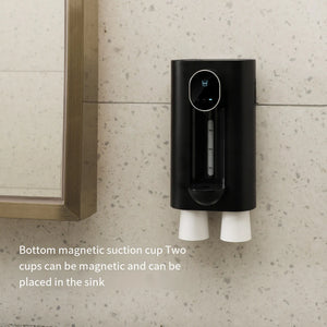 540ML Smart Mouthwash Dispenser Pump Wireless Wall Mounted USB Electric Automatic Inductive Mouth Washing Machine with Cup Home