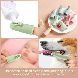 Dogs Accessories Pets Dog Toothbrush Puppy Supplies Teddy Tooth Brush Pet Products Teeth Grooming Equipment for Dogs Appliances
