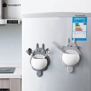 Chinchilla Sucker Toothbrush Holder Wall-mounted Let Children Fall In Love with Brushing Teeth Bathroom Kitchen Storage for Kids
