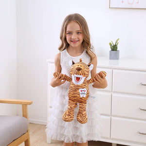 Dentistry Practice Plush Toys with Toothbrush Doll Brushing Model for Kids Learning Brushing Educational Teaching Studying Toy