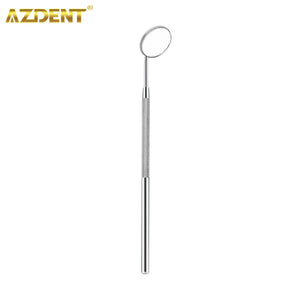 AZDENT Dental Cleaning Tools Set Mouth Mirror Stainless Steel Tweezers Elbow Probe Dentists Instrument Teeth Whitening Dentistry