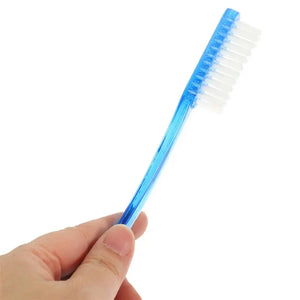 6 Pcs Traveling Adult Adults Cleaning Manual Toothbrushes Super Hard Toothbrushes Adult Teeth Stain Cleaning (Random Color)