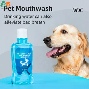 ATUBAN Advanced Oral Care Dog Water Additive for Dental Care-Liquid Tartar Remover-Dog Breath Freshener&Teeth-Cleaning Liquid