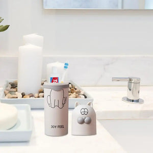 Travel Toothbrush Case Container Portable Toiletries Toothpaste Holder Box Kids Cartoon Toothbrush Travel Storage Box For Trip