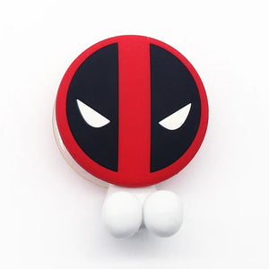 Disney Spiderman Hulk kids Toothbrush Holder Frozen Anime Figure Cartoon Wall Mounted Shelf Bathroom Toys Gifts