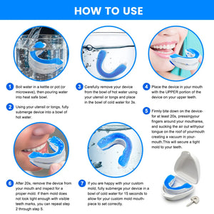Adjustable Anti-Snoring Mouth Guard Prevent Teeth Grinding During Sleep Anti Snoring Device Improve Sleep Snoring Stopper