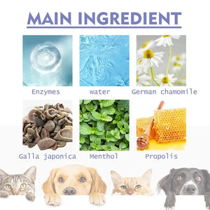 DogTeeth Cleaning Spray OralCare Cats Mouth Fresh RemoveTooth Freshener Deodorant Tartar Oral Stains Care Breath Pet Puppy Z7F0