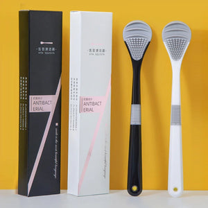 혀클리너 Tongue Cleaner Brush  Silicone Tongue Scraper Food Grade Oral Hygiene Cleaning Tool Fresher Breath Toothbrush Mouth Fresh