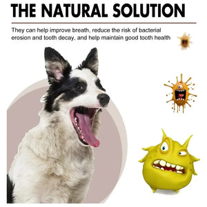 Pet Tooth Cleaning Spray Dogs Oral Cleaning Dental Care Deodorization Spray Pet Supplies Cats Remove Bad Breath Freshener 30ml