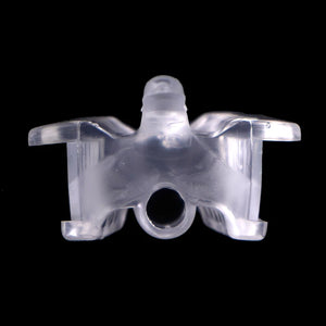 5pc Dental Silicone Bite Block with Saliva Ejector Hole Mouth Opener Occlusal Pad Cheek Retractor Oral Care Tools