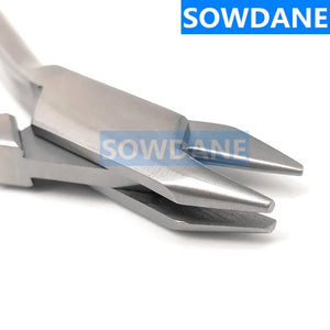 Dental Orthodontic Three Jaw Plier Three-Prong Forcep For Shaping and Bending Every Kind Ligature For Dentistry Clinic Supplies