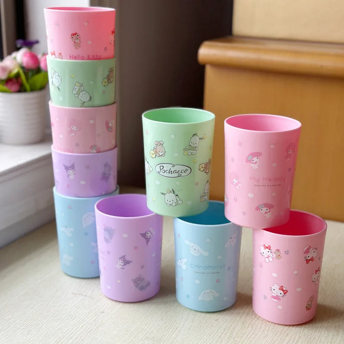 Hello Kitty Sanrio Kawaii Cartoon Toothbrush Cup Anime Kuromi Mouthwash Cup Cute Cinnamoroll Bathroom Supplies Children Gift