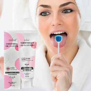 Tongue Scraper Beauty Health  Tongue Coating Cleaning Gel Scraping Artifact Fresh Breath To Remove Oral Odor To Cleaner For Bad