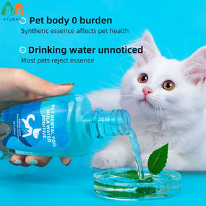 ATUBAN Advanced Oral Care Dog Water Additive for Dental Care-Liquid Tartar Remover-Dog Breath Freshener&Teeth-Cleaning Liquid
