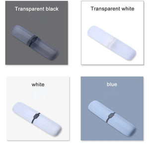 Travel Portable Toothbrush Toothpaste Holder Storage Box Case Pencil Container Cup Bathroom Accessories Outdoor Hiking Camping