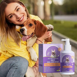 Fresh Breath For Dogs Fresh Breath Teeth Cleaning Spray For Pet Oral Care Pet Oral Essentials For Whiten Teeth Stain Removal
