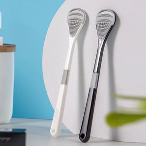 혀클리너 Tongue Cleaner Brush  Silicone Tongue Scraper Food Grade Oral Hygiene Cleaning Tool Fresher Breath Toothbrush Mouth Fresh