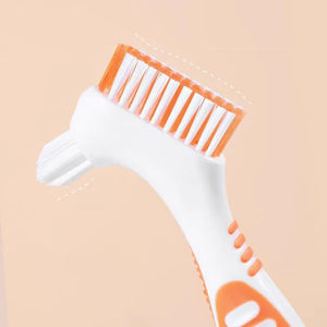 Denture Cleaning Brush Deep Cleaning False Teeth Tool Reusable Invisible Orthodontic Braces Descaling Brush Oral Care Supplies