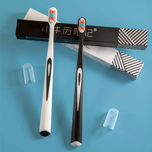 Y-kelin New Oral Hygiene Care Ultra-fine Soft Hair Eco Friendly Portable Travel Tooth Brush Fiber Nano with Box Support Dropshop