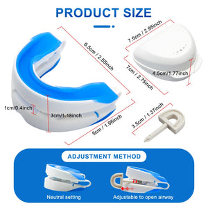 Adjustable Anti-Snoring Mouth Guard Prevent Teeth Grinding During Sleep Anti Snoring Device Improve Sleep Snoring Stopper