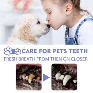Dog Tooth Cleaning Spray Cat Oral Tooth Stain Removal Breath Freshing Deodorizing Mouth Anti-bad Breath Pets Dental Care Spray