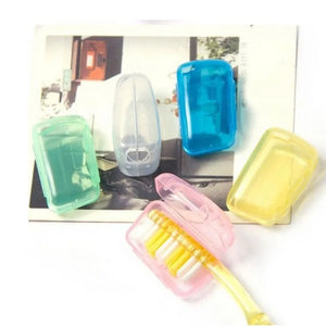5pcs/set Portable Travel Toothbrush Case Cover Men Women Toothbrush Packing Organizer Waterproof Dustproof Protect Box