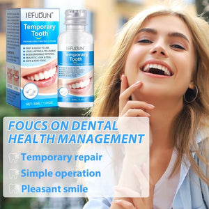 Temporary Tooth Repair Glue Shapeable Teeth Gaps Filling Solid Denture Hot Melt Adhesive Mouth Safety Dental Supplies Oral Care