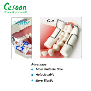 2/4Pcs Dental Cotton Roll Clip Orthodontic Stainless Steel Autoclavable Sterilizable Clinic Ortho Dentist Lab Holder Supplies