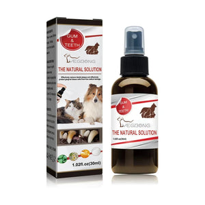 NEW Pet Tooth Cleaning Spray Dogs Remove Bad Breath Freshener Cats Oral Cleaning Dental Care Deodorization Spray Pet Supplies