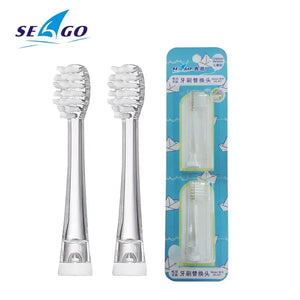 Kids Toothbrush Heads YCSG-831/832 For Sonic Electric Toothbrush EK6/513 Children Replacement Brush Head Ultral Soft 2PCS/4PCS