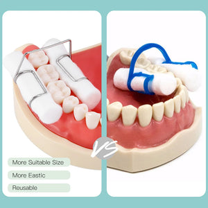 1Box (4pcs/box) JOY DENTAL Cotton Roll Holder Dental Orthodontic Clip Clinic Lab Supplies Tools Cotton Holder