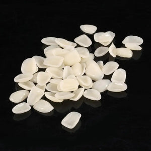 500 PCS Teeth Veneers Resin Temporary Crown Ultra Thin Repair Whitening  Sets Dentist False Tooth Oral Care Cleaning Materials