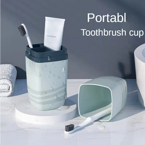 Portable Wash Cup Toothbrush Cup Mouthwash Cup Toothbrush Household Set Tooth Cylinder  Toothbrush Toothpaste Storage Box