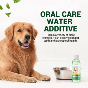 Dog Breath Freshener Teeth Stain Remover Mouth Deodorant Prevent Calculus Tartar Oral Breath Cleaning Pet Mouth Cleaning Water