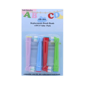 8Pcs Replacement Kids Children Tooth Brush Heads Compatible with Oral EB-10A Pro-Health Stages Electric Toothbrush Oral Care