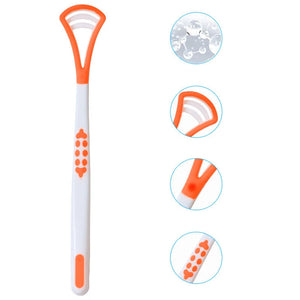 1Pcs Pack Tongue Brush Tongue Cleaner Scraper Cleaning Tongue Scraper For Oral Care Oral Hygiene Keep Fresh Breath